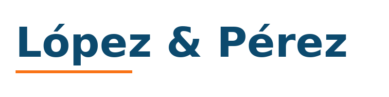 López & Pérez logo